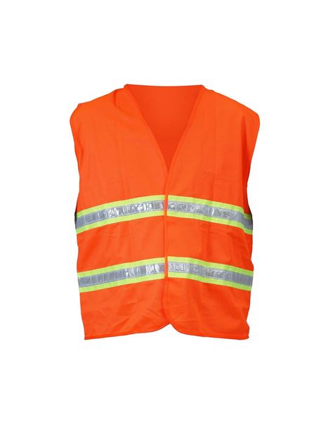 Picture of ORANGE VEST WITH DOUBLE REFLECTOR